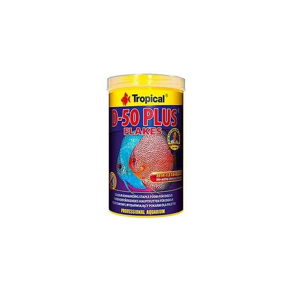 Tropical D-50 Plus Discus Balıkları için Renklendirici Pul Balık Yemi paket görseli
