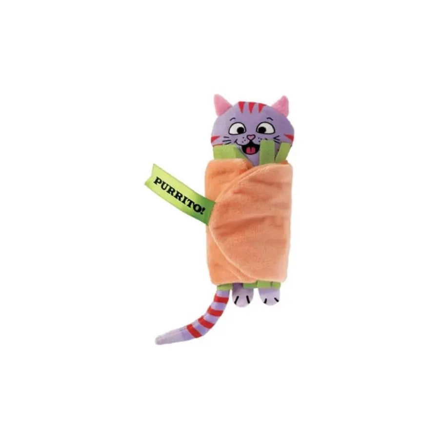 Kong Pull-A-Partz Purrito Peluş Kedi Oyuncağı 1 paket görseli