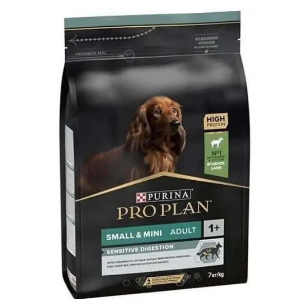 Pro Plan Sensitive Digestion Adult Small Kuzu Etli Küçük Irk Yetişkin Köpek Maması 7 kg paket görseli