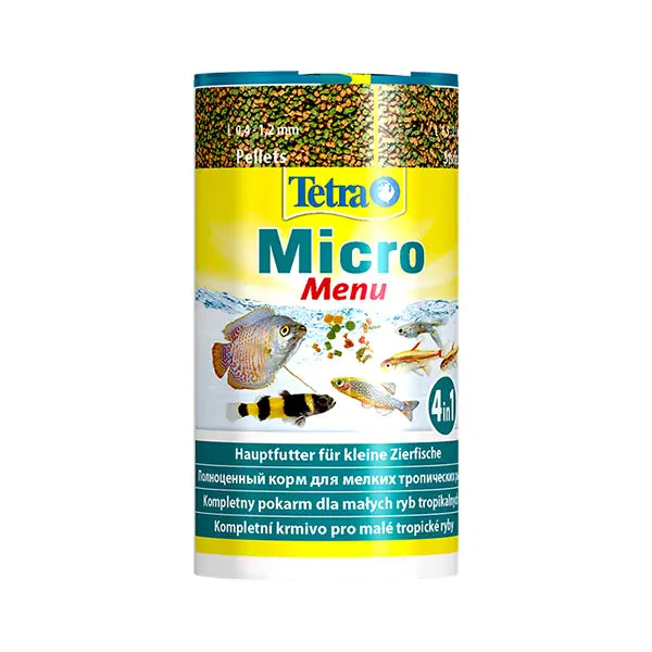 Tetra Micro Menu 4ü1 Arada Akvaryum Balık Yemi 100 ml paket görseli