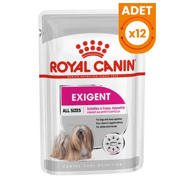 Royal Canin Exigent Pouch Konserve Köpek Maması 12 Adet / 85 g paket görseli