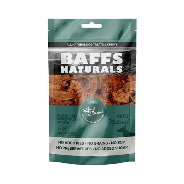 Baffs Naturals Dana Ciğer Bisküvi Köpek Ödül Maması 100 g paket görseli