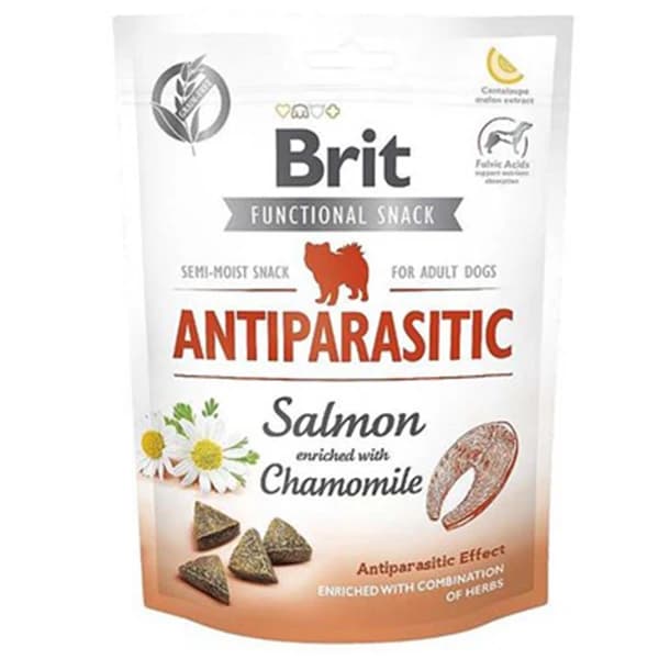 Brit Adult Antiparasitic Parazit Önleyici Somonlu Yetişkin Köpek Ödül Maması 150 g / 1 Adet paket görseli