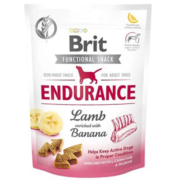 Brit Endurance Kuzu Etli ve Muzlu Köpek Ödül Mamasi 150 g / 1 Adet paket görseli