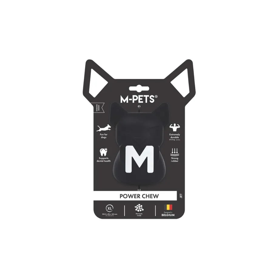 M-PETS POWER CHEW KAUÇUK KÖPEK ÖDÜL OYUNCAĞI JET XS paket görseli