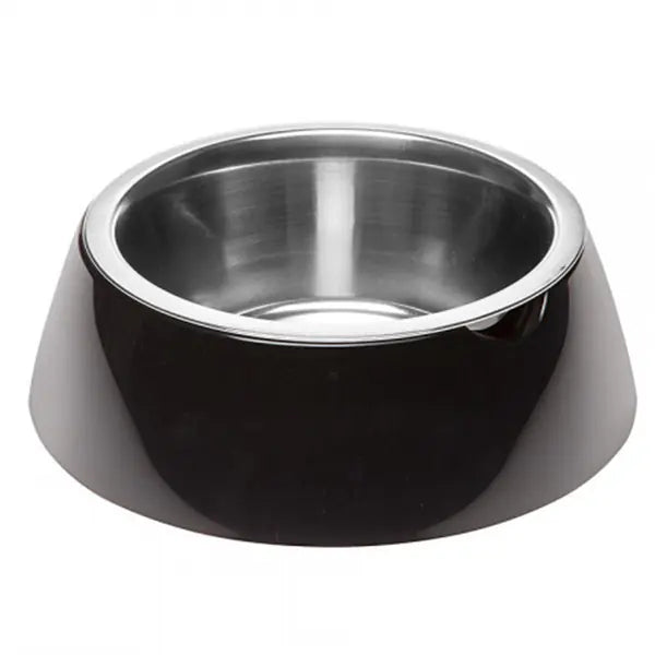 Ferplast Jolie Kedi ve Köpekler için Çelik Mama ve Su Kabı Small / 500 ml / Siyah paket görseli