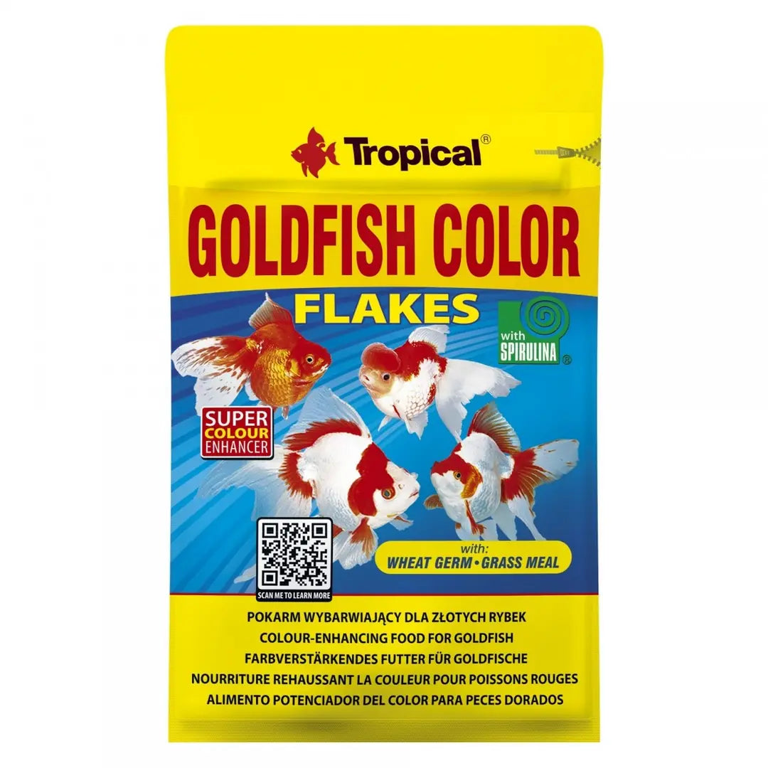 Tropical Goldfish Color Pul Japon Balığı Yemi 12 g paket görseli