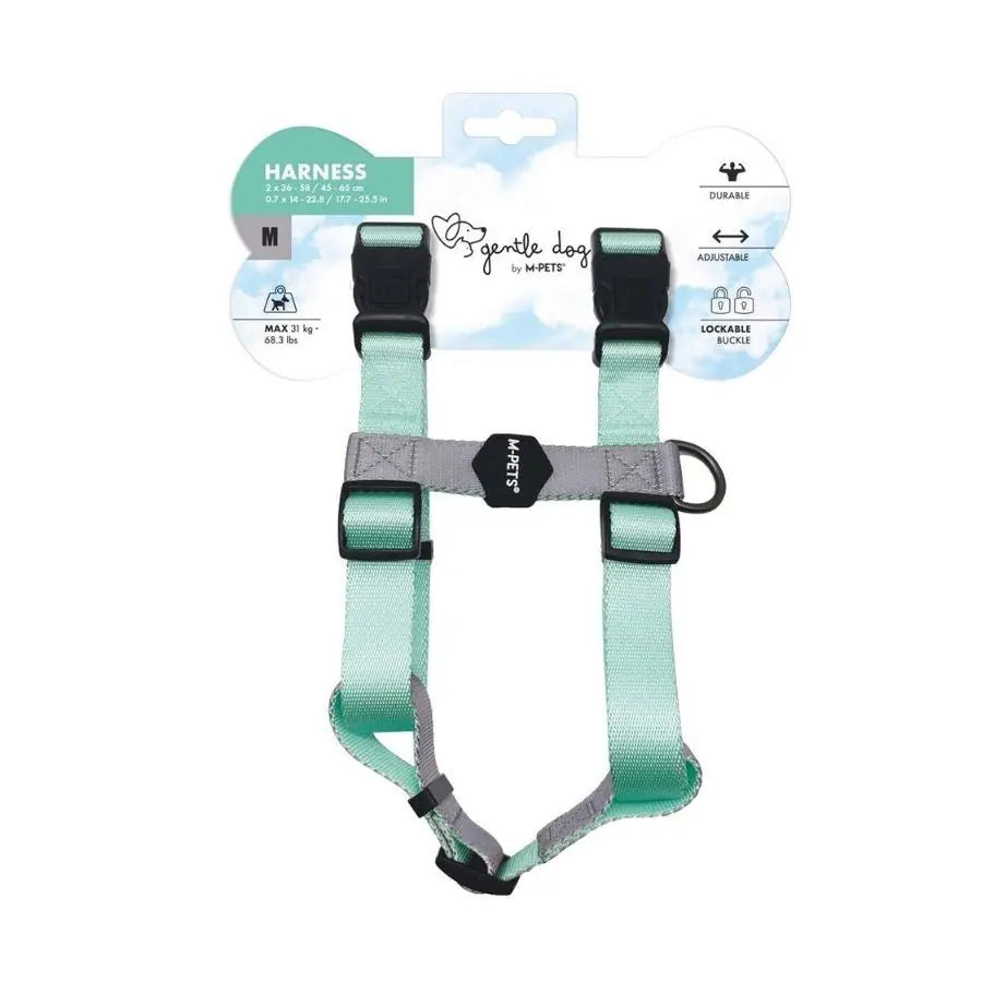 M-Pets Gentle Köpek Göğüs Tasması Yeşil M paket görseli