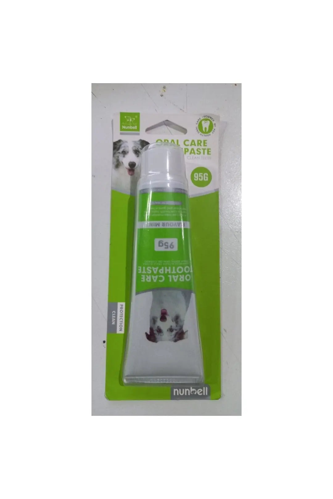 Nunbell Naneli Köpek Diş Macunu 95 g paket görseli
