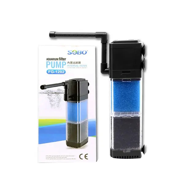 Sobo Akvaryum Filtre 15W 650 L/h / WP-1000F paket görseli