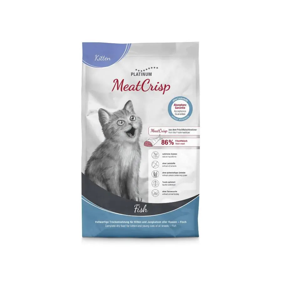 Platinum MeatCrisp Balıklı Yavru Kedi Maması 3 kg paket görseli