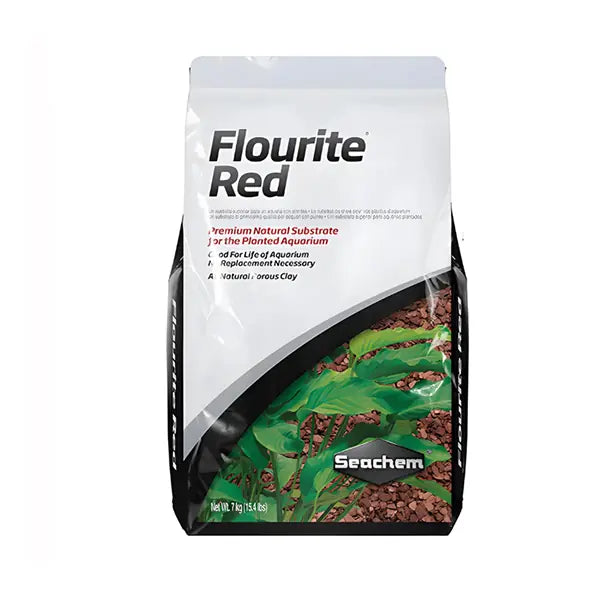 Seachem Flourite Red Kırmızı Bitki Kumu 3,5 kg paket görseli