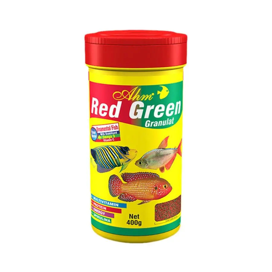 Ahm Red Green Granulat Balık Yemi 250 ml paket görseli
