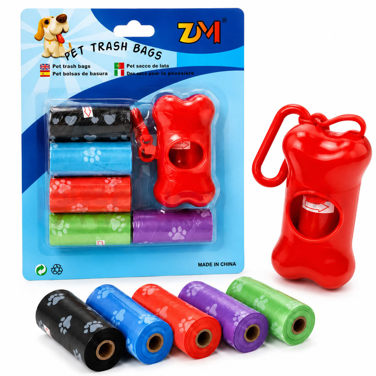 6+1 Dışkı Poşet Çantası Yedekli Set (KUTULU)