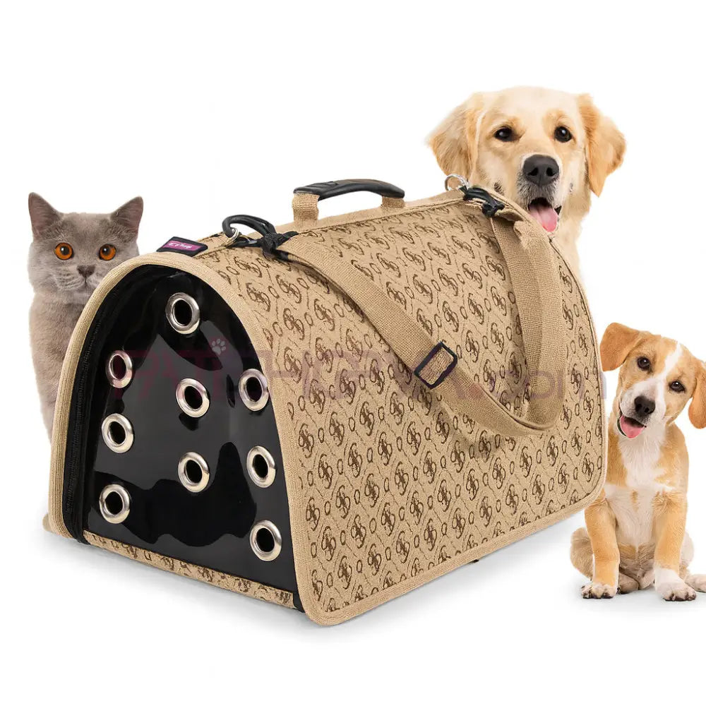 Flybag Kapalı Model Taşıma Çantası 44x28x28 cm - Kahverengi