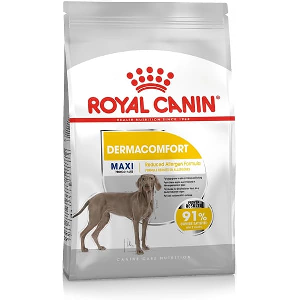 Royal Canin Adult Maxi Dermacomfort Yetişkin Köpek Maması 12 Kg paket görseli