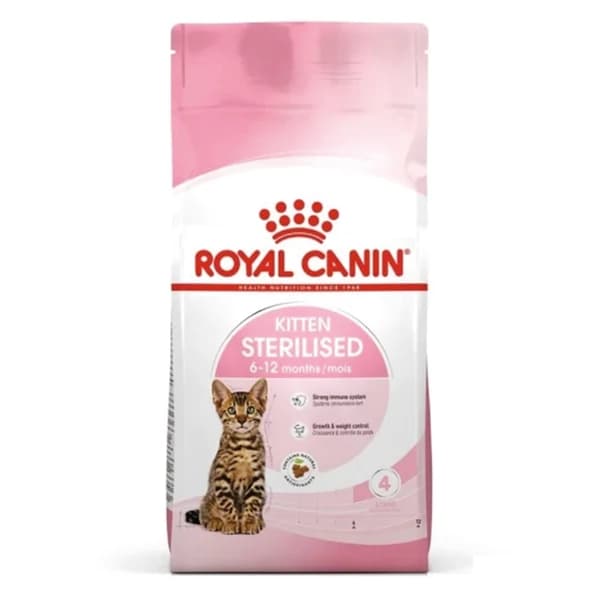 Royal Canin Kitten Sterilised Yavru Kısırlaştırılmış Kedi Maması 2 kg paket görseli