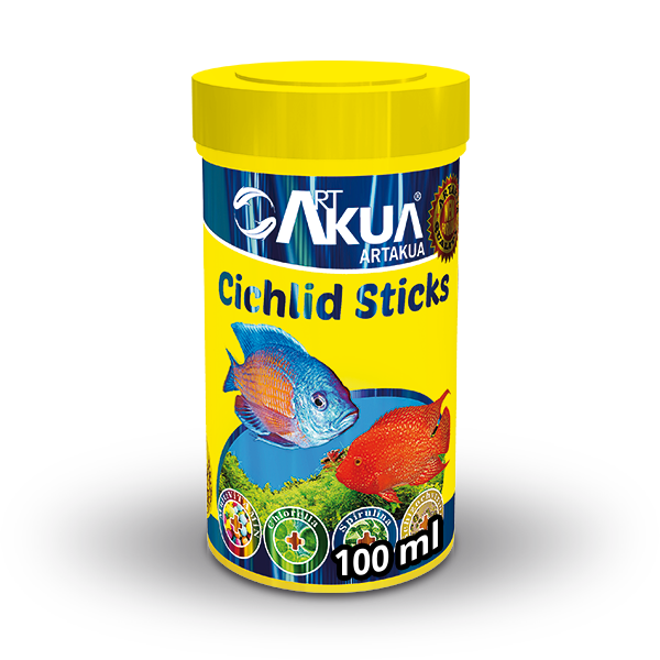 ArtAkua Cichlid Stick Balık Yemi paket görseli