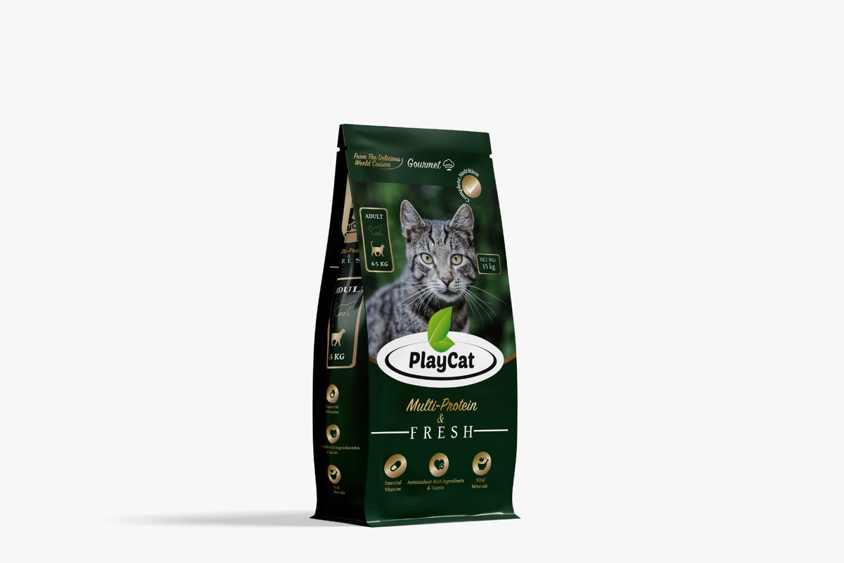 PlayCat Gurme Yetişkin Kedi Maması 15 kg paket görseli