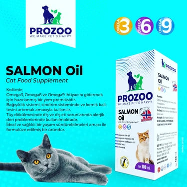 Kedi Somon Yağı 100 ml paket görseli