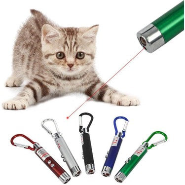 Kediler için Fenerli ve Flaşörlü Lazer Oyuncak paket görseli