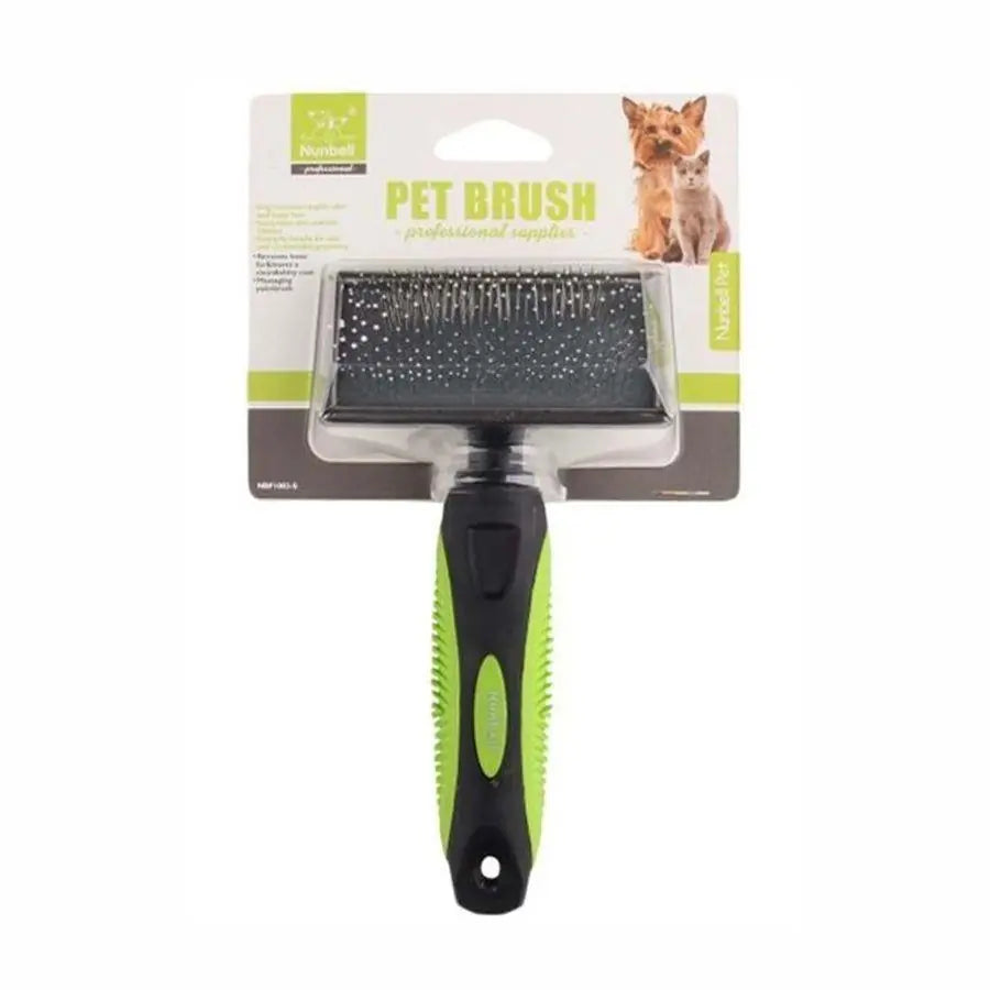 Nunbell İnce Telli Kedi ve Köpek Tarağı M paket görseli