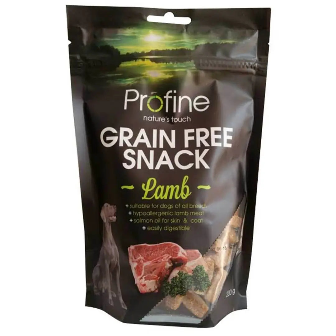 Profine Kuzulu Tahılsız Atıştırmalık Köpek Ödülü 200 g paket görseli