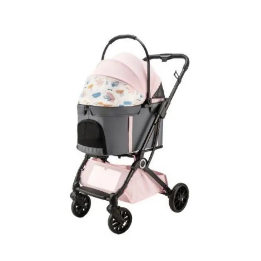EuroDog Katlanabilir Köpek Arabası 67x51x100 cm paket görseli
