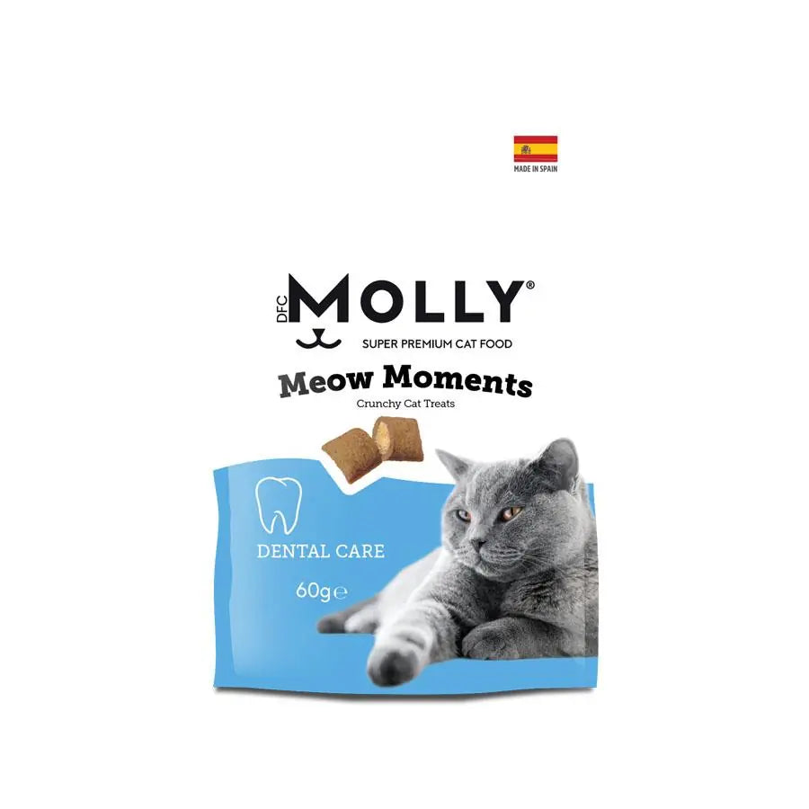 Molly Meow Moments Ağız ve Diş Sağlığı Kedi Ödül Maması 60 g paket görseli