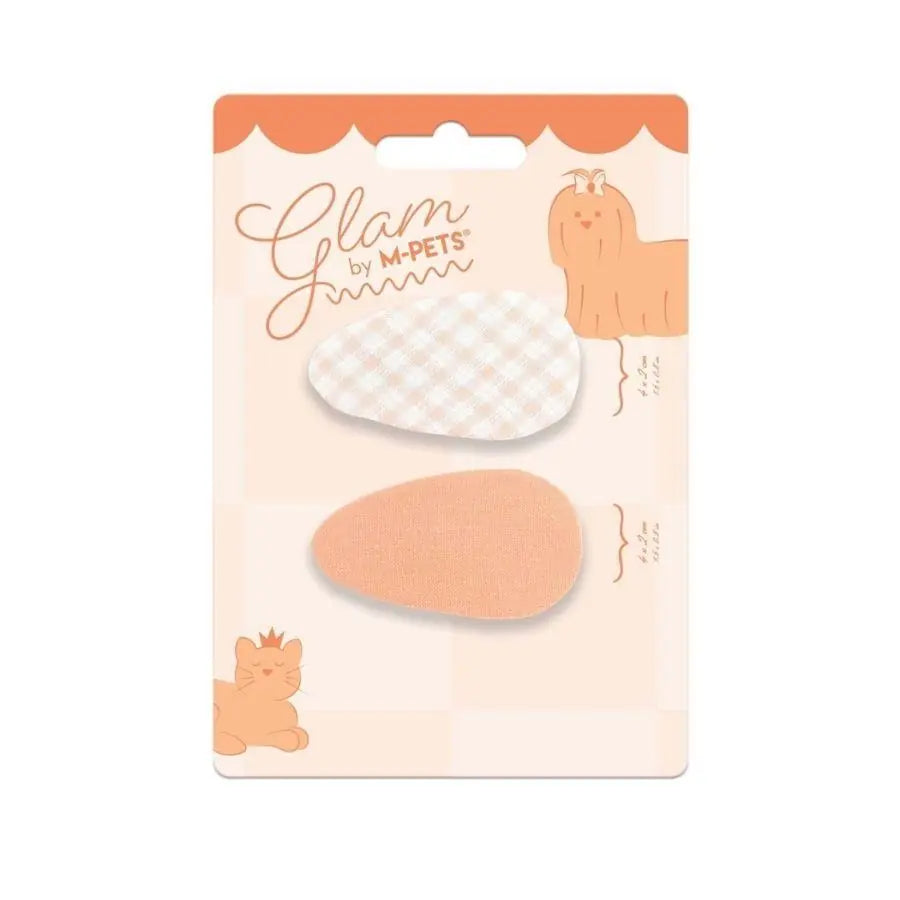 M-Pets Glam Desenli Kedi ve Köpekler İçin Aksesuar Toka Turuncu paket görseli