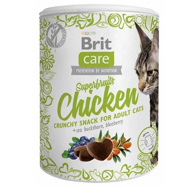 Brit Care Süper Fruits Tavuklu Kedi Ödül Maması 1 Adet paket görseli