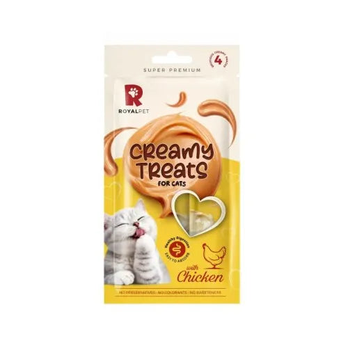 Royalpet Tavuklu Kedi Kreması 4x14 g paket görseli