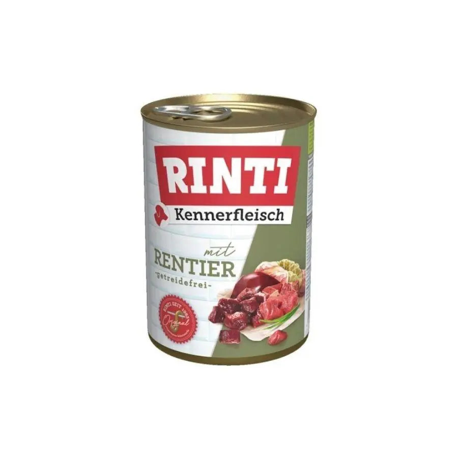 RINTI Tahılsız Geyikli Yetişkin Köpek Konservesi 400 g paket görseli