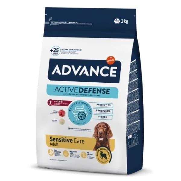 Advance Sensitive Kuzu Etli Hassas Yetişkin Köpek Maması 12 kg paket görseli