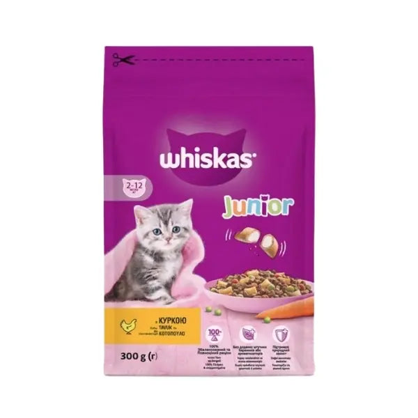 Whiskas Junior Tavuklu Yavru Kedi Maması 1,9 kg paket görseli