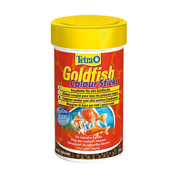 Tetra Goldfish Colour Sticks Japon Balık Yemi 100 ml paket görseli