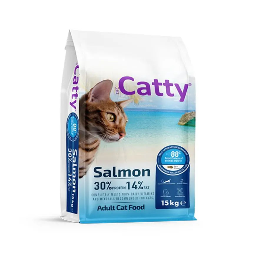 Catty Somonlu Yetişkin Kedi Maması 15 kg paket görseli
