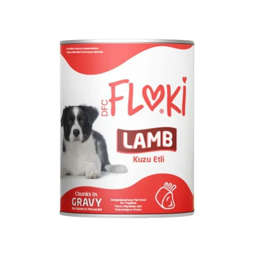 Floki Kuzulu Yavru Köpek Konservesi 400 g paket görseli