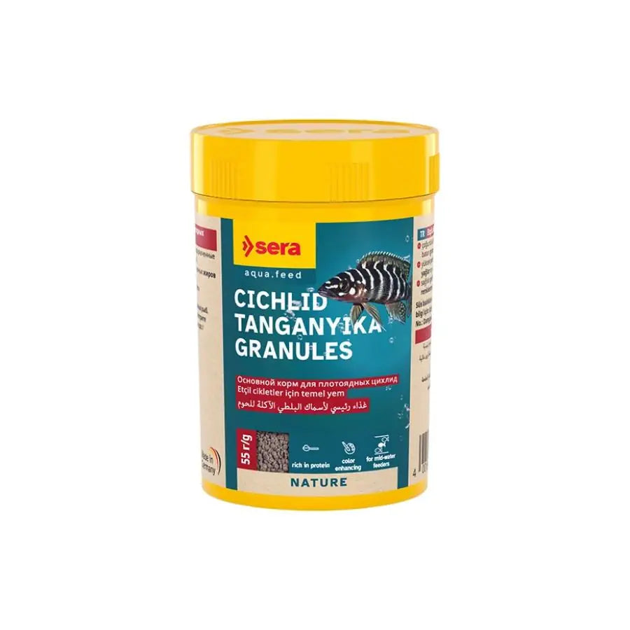 Sera Cichlid Tanganyika Granules Granül Cichlid Yemi 100 ml paket görseli