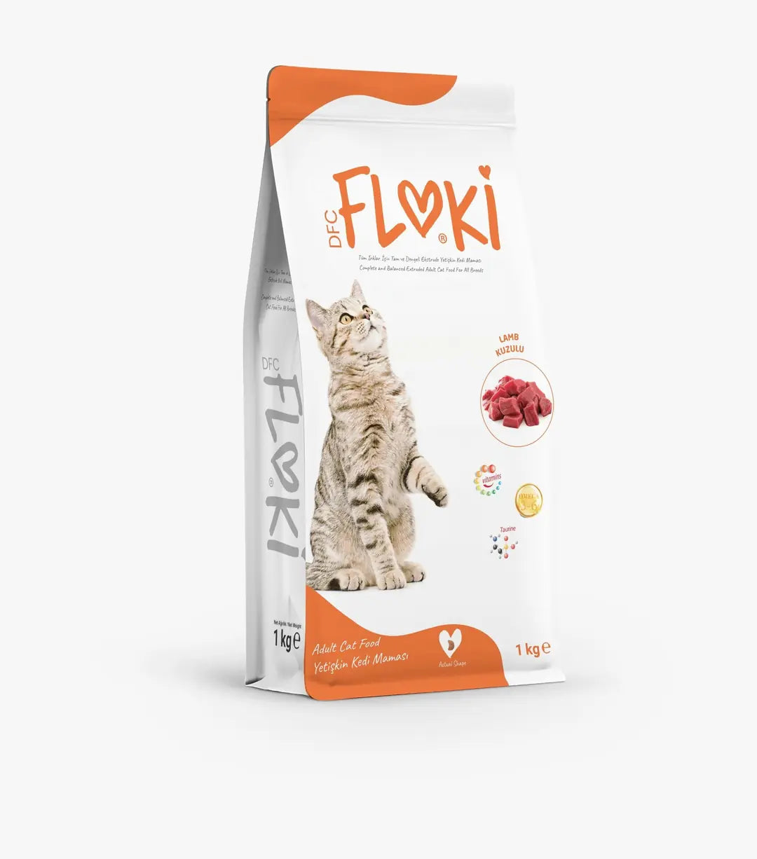 Floki Kuzulu Yetişkin Kedi Maması 15 kg paket görseli