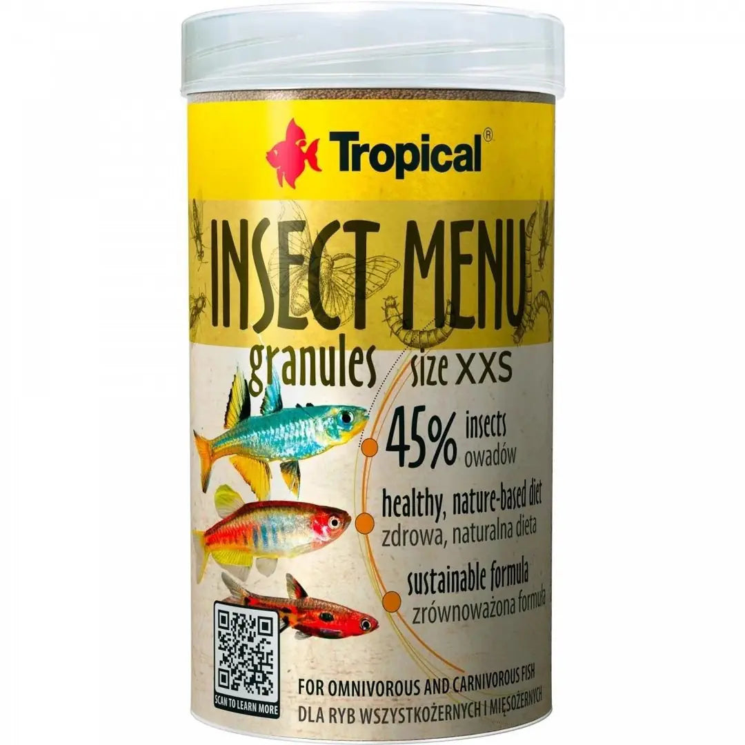 Tropical Insect Menu Gran XXS Granül Balık Yemi 64 g paket görseli