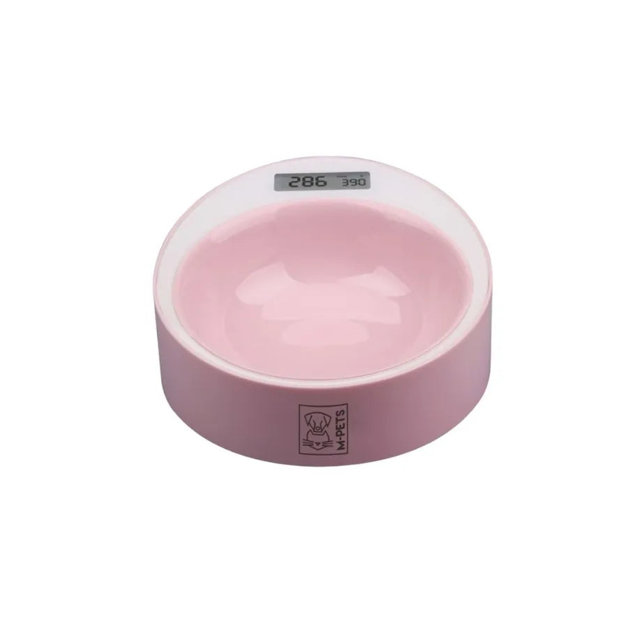 M-Pets Yumı Smart Digital Pembe Tartılı Mama Kabı Pembe paket görseli