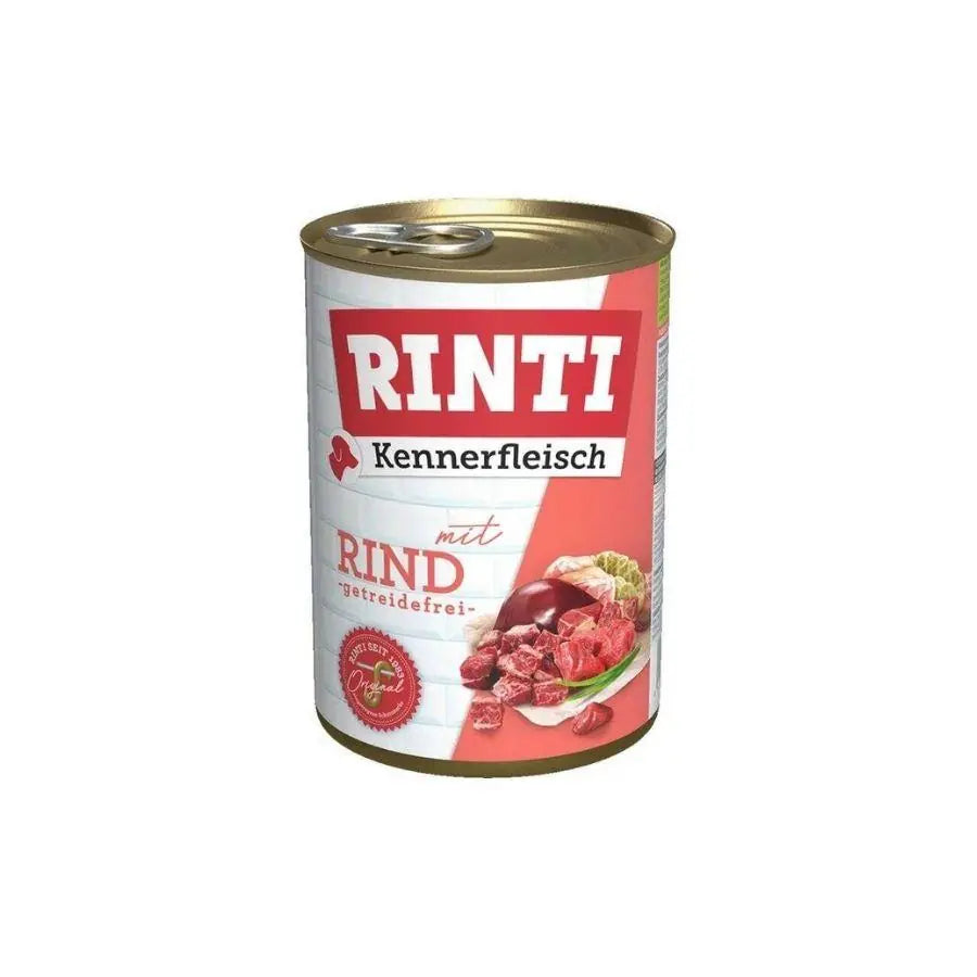 RINTI Tahılsız Dana Etli Gurme Yetişkin Köpek Konservesi 400 g paket görseli