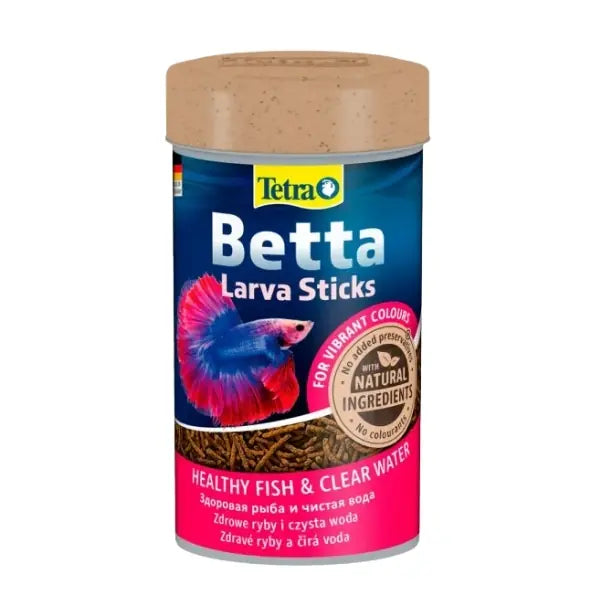 Tetra Betta Larva Sticks Çubuk Betta Balık Yemi 100 ml paket görseli