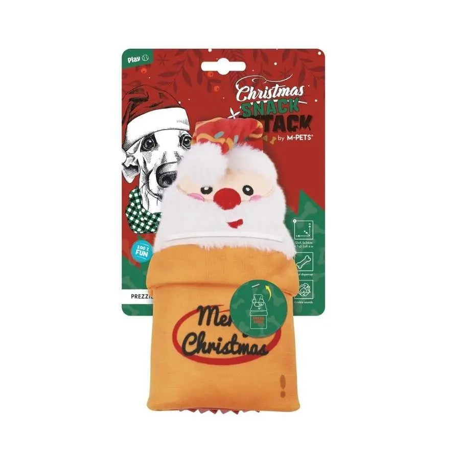 M-Pets Christmas Prezzie Ödül Hazneli Peluş Köpek Oyuncağı paket görseli