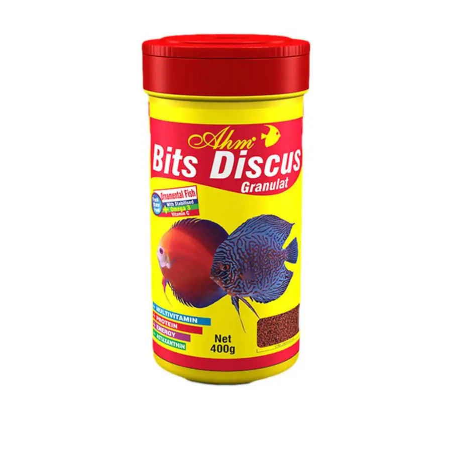 Ahm Bits Discus Granulat Discus Balığı Yemi 100 ml paket görseli