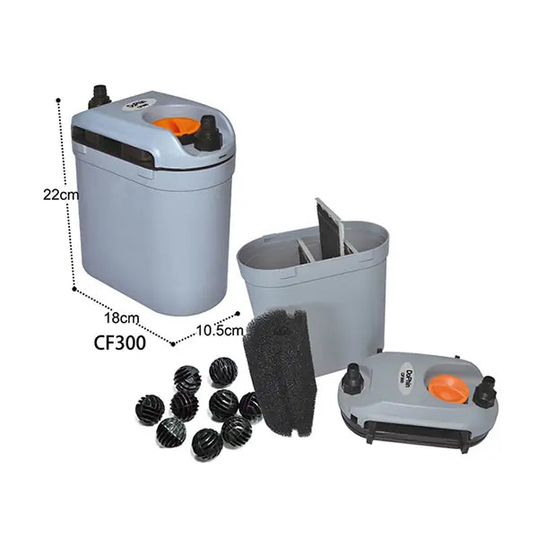 Dophin Cf-300 Mini Akvaryum Dış Filtre paket görseli