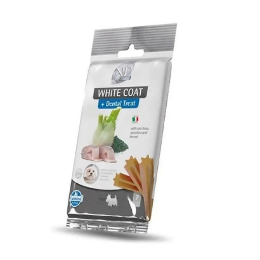 N ve D White Coat Diş Sağlığı Mini Köpek Ödülü 60 g paket görseli