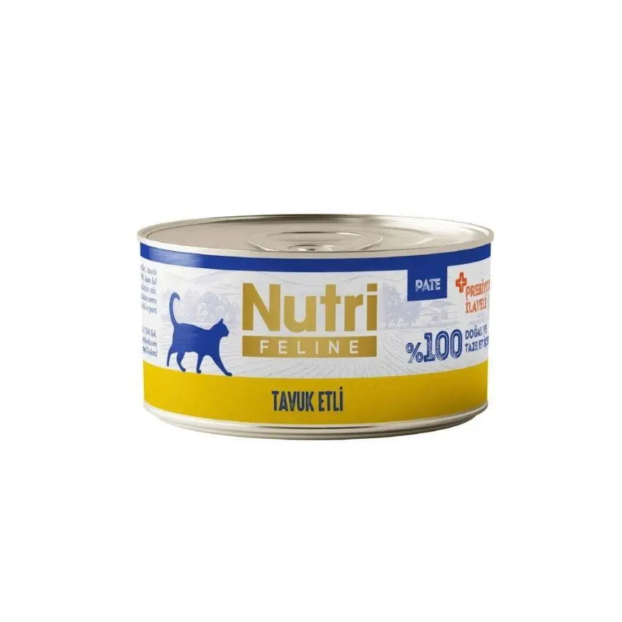 Nutri Feline Tavuk Etli Tahılsız Yetişkin Kedi Konservesi 70 g paket görseli