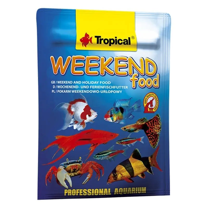 Tropical Weekend Holiday Haftasonu ve Tatil Balık Yemi 24 Tablet / 20 g paket görseli